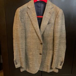 Suitsupply Jacket. 38R. Wool Silk Linen. Half lined.